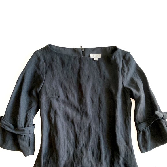 Ojay Australia Black 60s Inspired Half Sleeve Cocktail Party Mini Dress - Picture 4 of 7